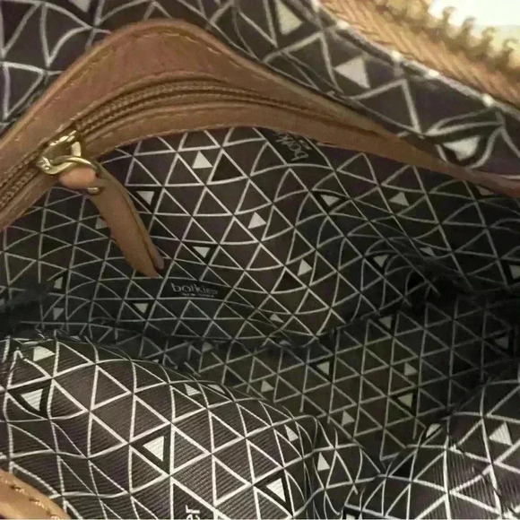 Botkier tan leather satchel crossbody bag - Picture 7 of 12